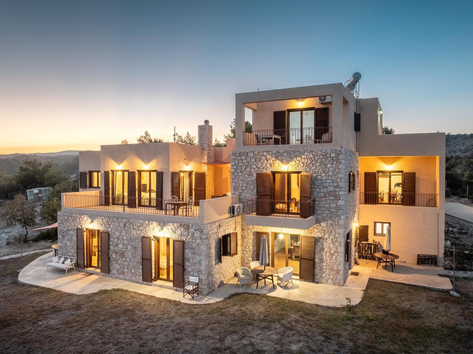 Апартаменты Rhodes Retreat Калитиес Экстерьер фото