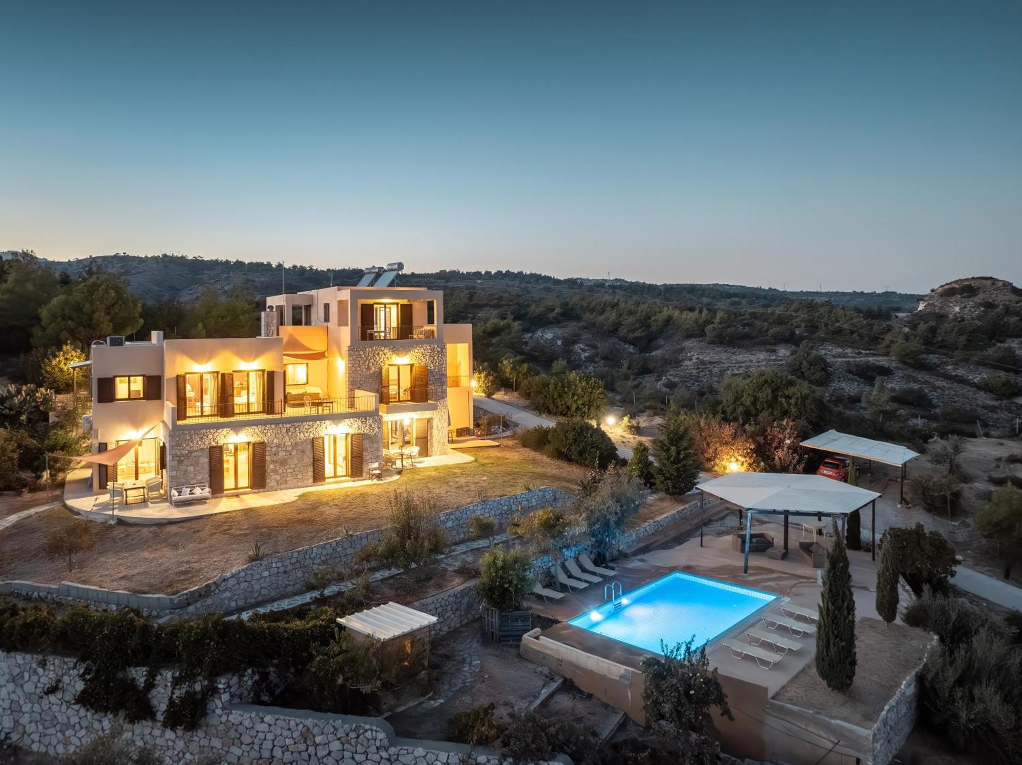 Апартаменты Rhodes Retreat Калитиес Экстерьер фото