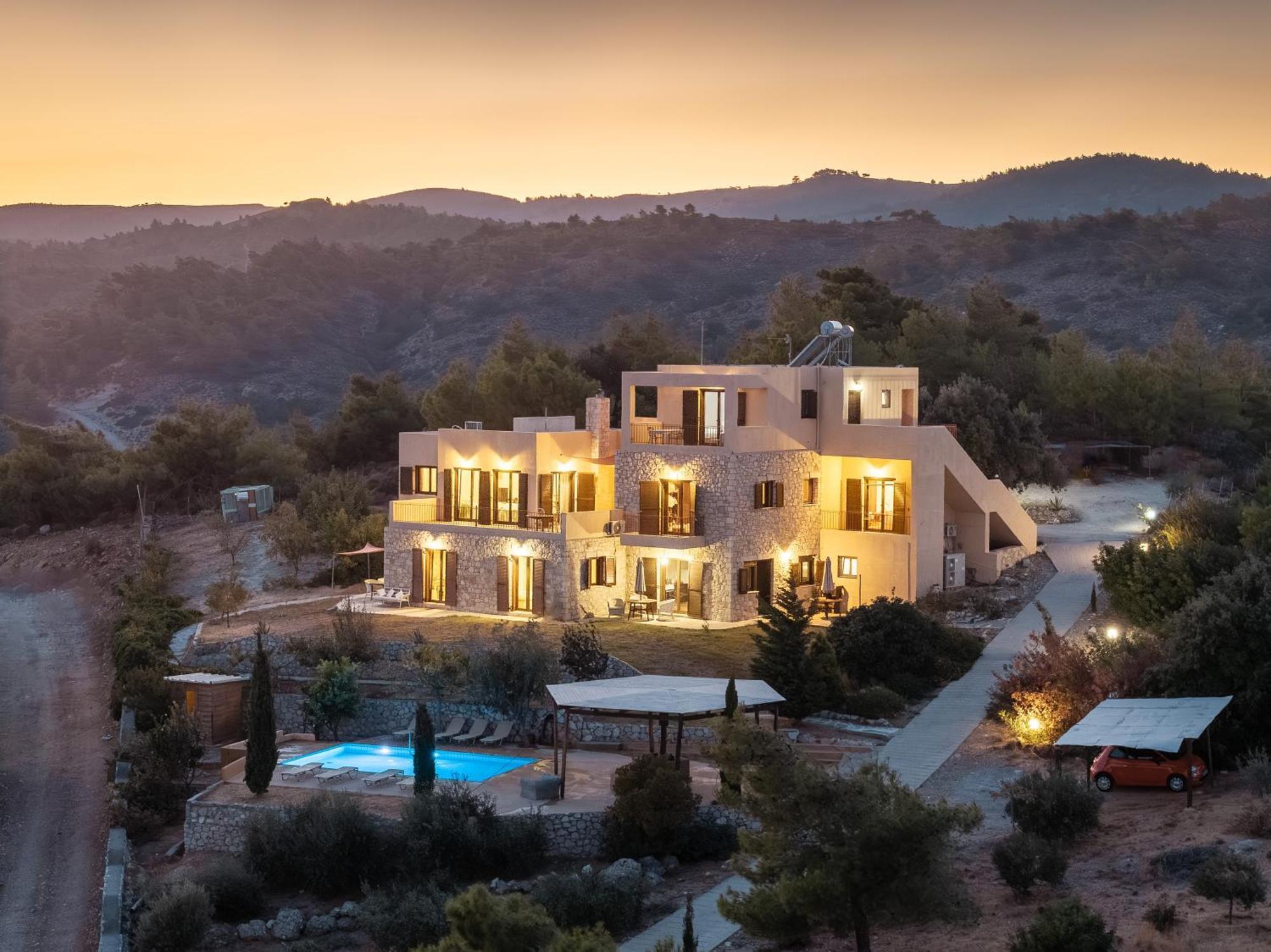 Апартаменты Rhodes Retreat Калитиес Экстерьер фото